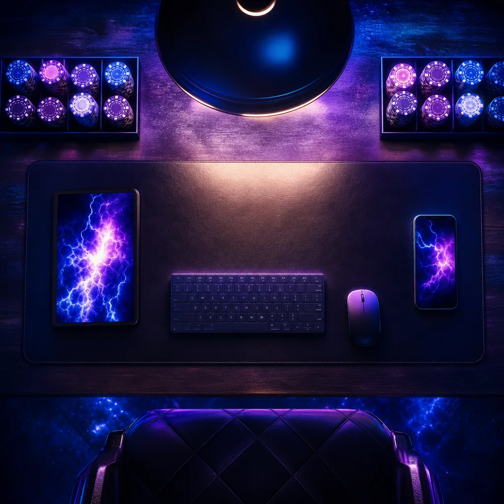 Parimatch casino running on phone tablet and laptop
